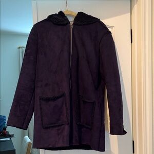 Denim&Co Deep Blue Hooded Jacket